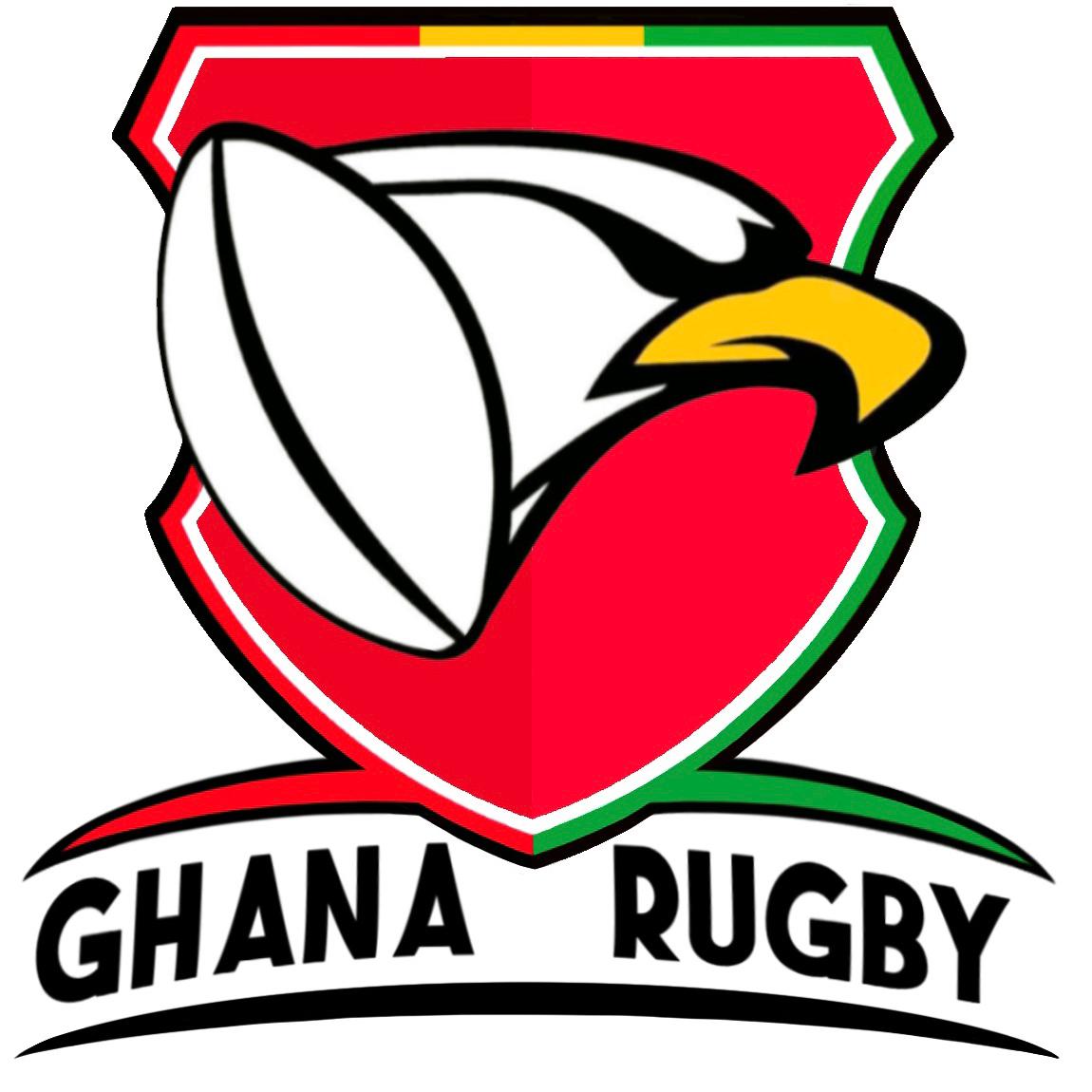 The newly revised Ghana Rugby logo